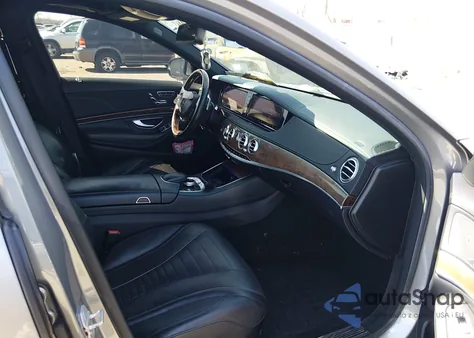 2014 Mercedes-Benz S 550 4Matic из США, поврежденный, VIN WDDUG8FB9EA049225